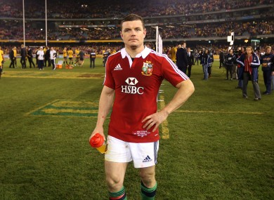 British and Irish Lions' Brian O'Driscoll was controversially omitted from Warren Gatland's selection for the 3rd Test.