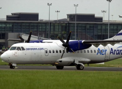 Aer Arann at Dublin Airport
