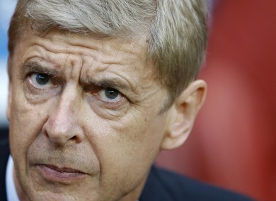 Derby days: Arsenal manager Arsene Wenger faces Spurs tomorrow.