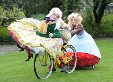 Members of the 'Paper Dolls' troupe at the launch of this year's EP