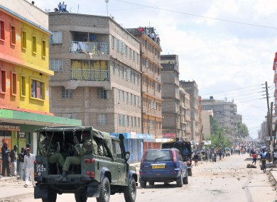 File photo of a street in Nairobi