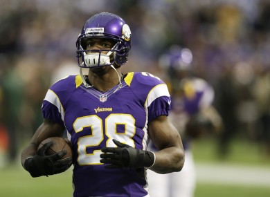 Adrian Peterson was a fantasy football stud last year but can he repeat it this season?