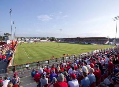 The Showgrounds will host the meeting of Sligo Rovers and Shamrock Rovers.