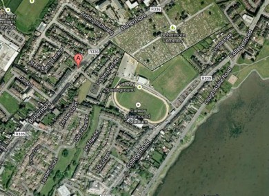 Location of Cooke's Terrace, Galway.