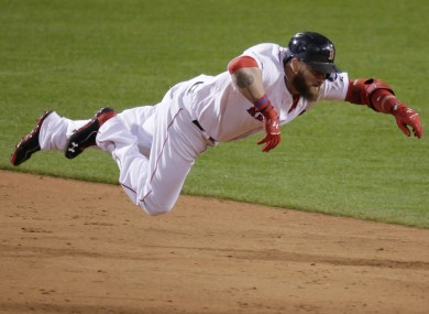Jonny Gomes was the hero for Boston during Game 4 of the World Series.