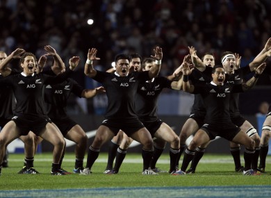 New Zealand came out on top of a seven-try-thriller this morning (file picture).