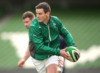 Jonathan Sexton will fly to Paris this evening.