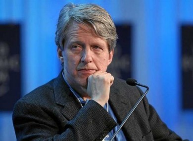 Robert Shiller, one of the three Nobel Prize in Economics winners of 2013.