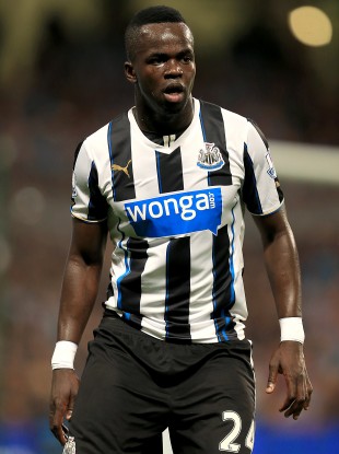 Tiote in action for the Magpies.