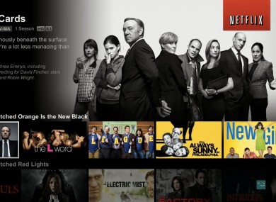Over a billion hours of shows and movies are watched on Netflix every month.