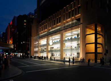 The Apple Store in Sydney, Australia