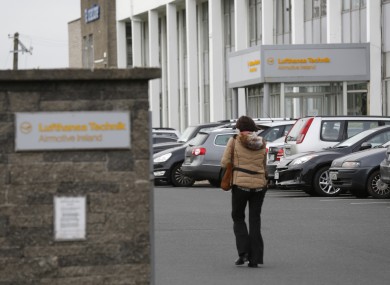 The Lufthansa Technik plant in Rathcoole, Co Dublin.