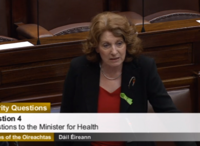 Lynch in the Dáil this morning