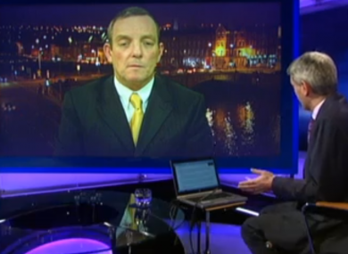 TD Jerry Buttimer speaking to RTÉ's Prime Time programme last night.