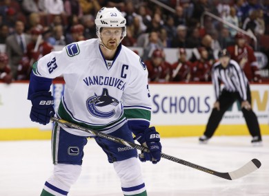 Sedin: doesn't believe in sick days.