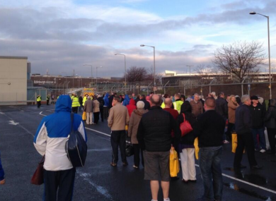 Passengers have been evacuated to runway areas.