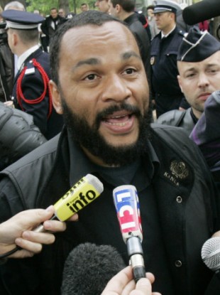 Controversial French comic Dieudonne.