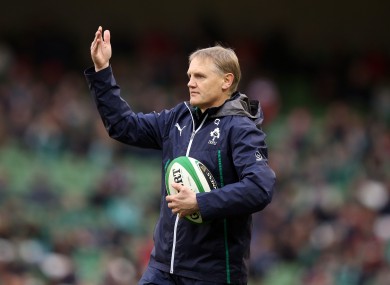 Ireland coach Joe Schmidt.