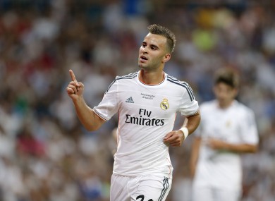 Real Madrid's Jese Rodriguez.