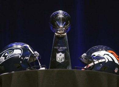 The Vince Lombardi trophy is up for grabs on Sunday night.