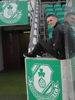 Waters: scored against Drogheda last night.