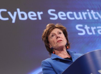 The European Commission Vice-President Neelie Kroes.