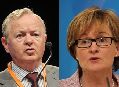 Jim Higgins and Mairead McGuinness.
