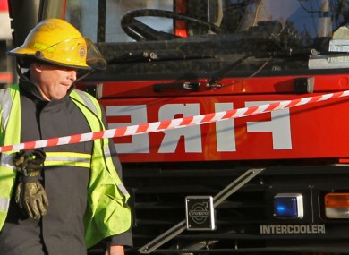 File photo of a fire engine.