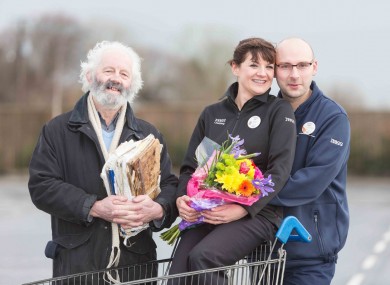 Leokadia and Michal Rospek from Tesco Kilrush, who celebrate their 11 year anniversary on Valentine's Day.