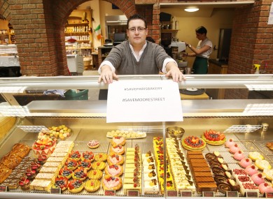 Stephen Cunningham of Moore Street's Paris Bakery.