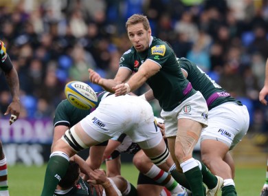 Tomas O'Leary was given a straight red for his indiscriminate stamp.