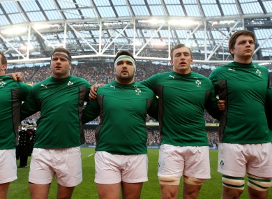 The odd one out? Tommy O'Donnell will likely be named in Munster's starting line-up tomorrow.