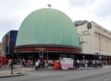 Madame Tussaud's on Marylebone road in central London