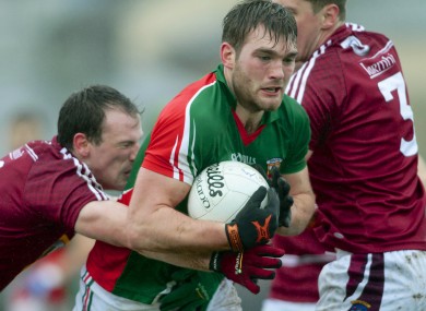 Mayo's Aidan O'Shea in action against Westmeath.