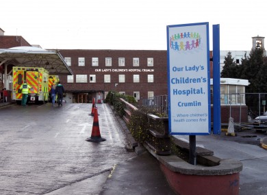 Our Lady's Children Hospital Crumlin.