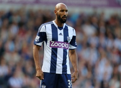 Anelka is no longer employed by West Brom.