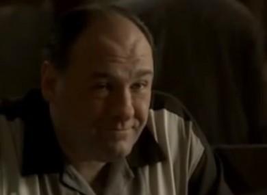 A scene from Sopranos