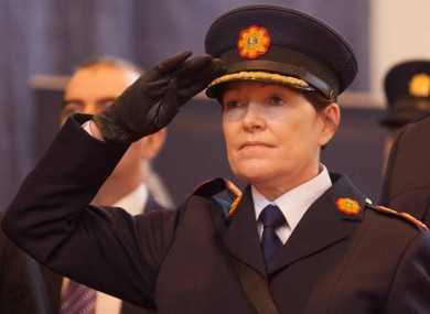 Garda Commissioner Noirín O’Sullivan today.