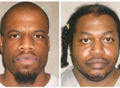 Clayton Lockett, left, and Charles Warner.