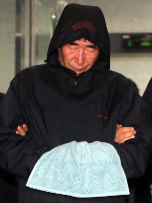 Lee Joon-seok, the captain of the sunken ferry.