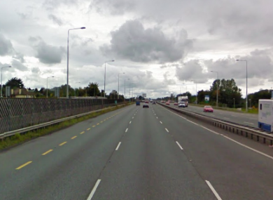 Stretch of N7 between J7 and J8.