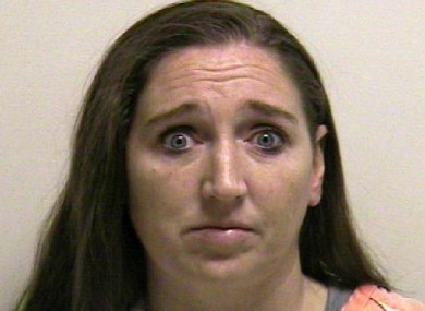 Megan Huntsman, who was arrested on suspicion of killing six of her newborn children.
