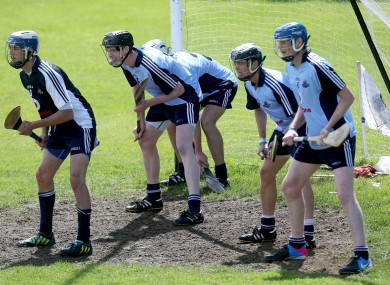 Dublin in action in last year's Leinster minor hurling championship.