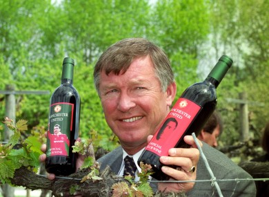 File photo of Ferguson with some cheap and cheerful numbers from the club shop.