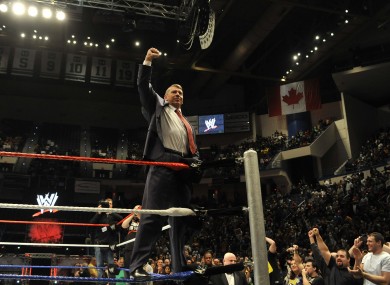 McMahon: soaring stock prices saw him return to billionaire status earlier this year.