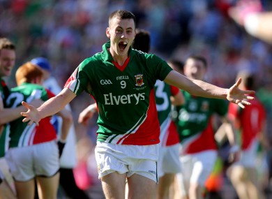 Mayo's Diarmuid O'Connor makes his senior championship debut on Sunday.