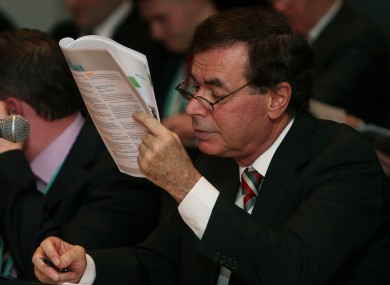 Former Minister for Justice Alan Shatter