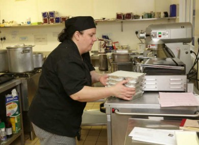 Crosscare's 'Community Cafe' on Portland Row in Dublin, social care agency of the Dublin Archdiocese.