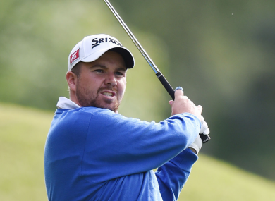 Shane Lowry during day two of the BMW PGA Championship at the Wentworth Club.