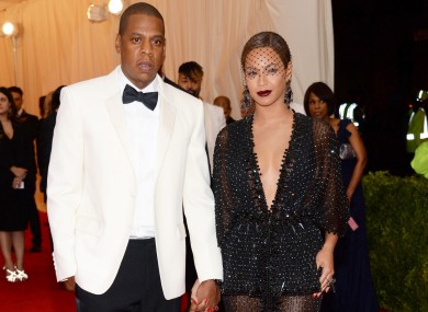 Jay Z and Beyonce at The Met gala.